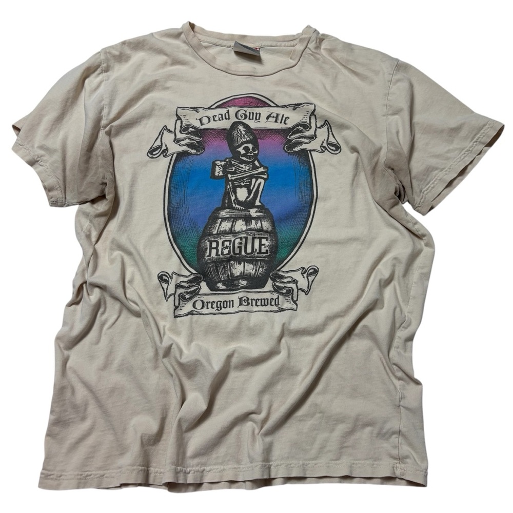 Rogue Beige Graphic Tee - Short Sleeve